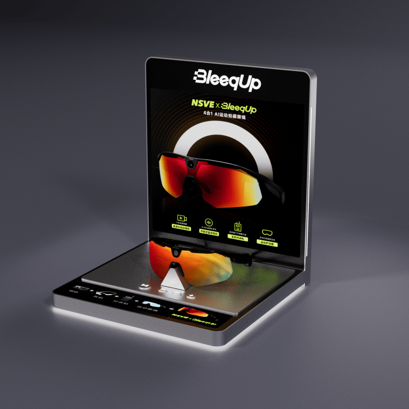 AI glasses display stand