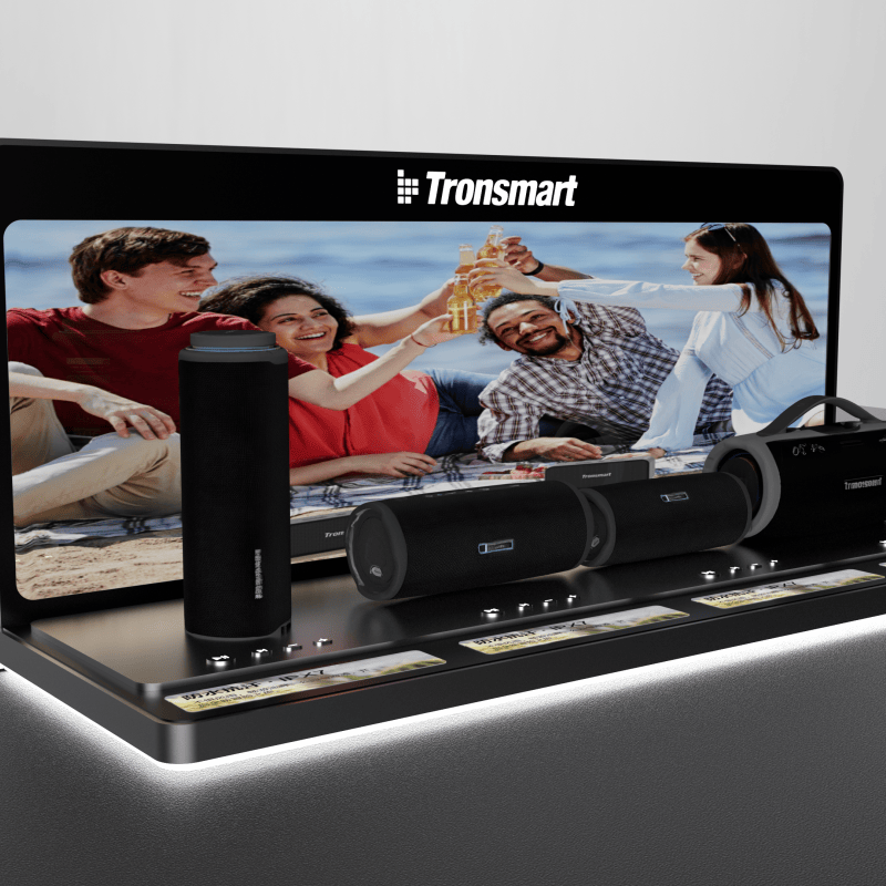 Bluetooth speaker display stand