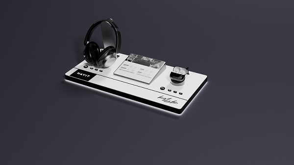 Bluetooth Earphone Display